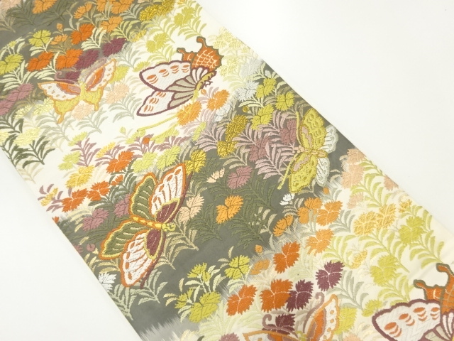 Japanese Kimono / Fukuro Obi Silk